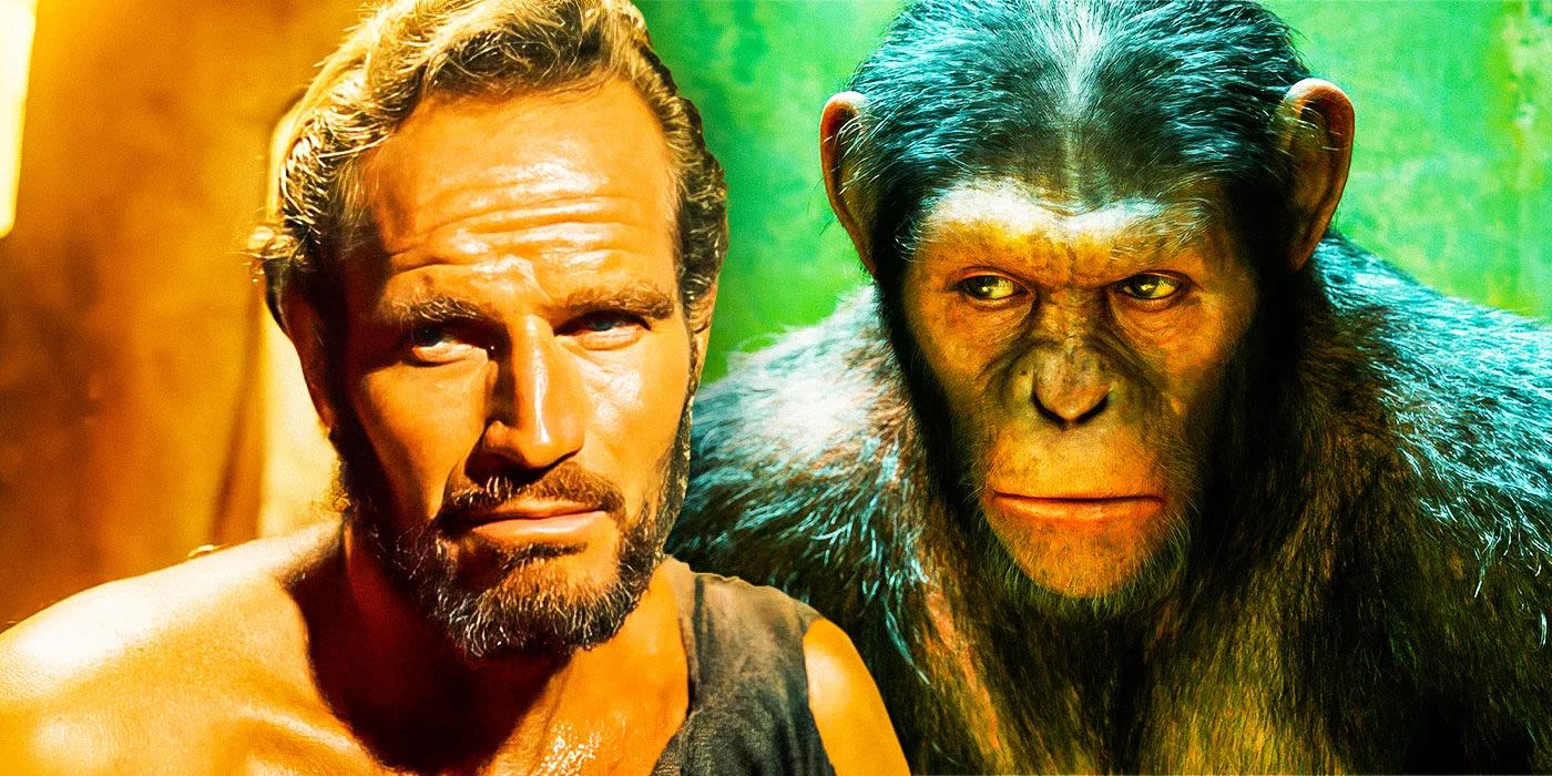 Planet Of The Apes Included A Great Charlton Heston Cameo 41 Years After His Last Appearance