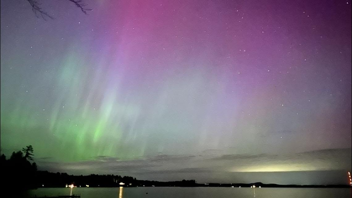 Aurora borealis: Mainers got second chance at viewing rare event