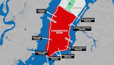 NYC's congestion pricing start date revealed. Here's when, and see map of the zone