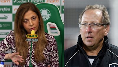 Textor, dono da SAF do Botafogo, processa Leila, presidente do Palmeiras, por injúria e difamação