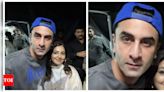 Ranbir Kapoor poses for selfies with fans on the sets of 'Ramayan': Photos | - Times of India