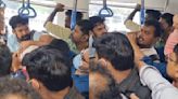 Bengaluru Metro brawl between two men goes viral, commuters draw comparisons to Delhi Metro | WATCH