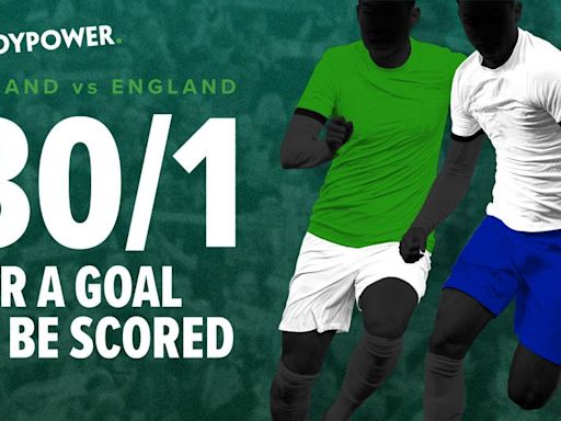 Paddy Power betting offer: 30-1 odds boost for a goal in Ireland vs England