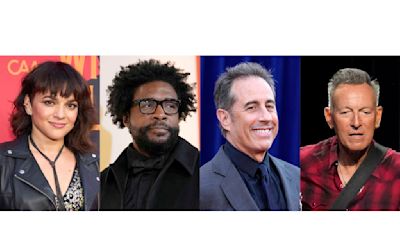 Veterans’ fundraiser draws Bruce Springsteen, Jerry Seinfeld, Questlove and Norah Jones