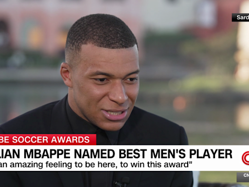 Kylian Mbappé named best men’s player at Globe Soccer Awards | CNN