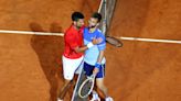 Novak Djokovic recovering after being hit in the head by metal water bottle at Italian Open