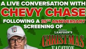 Chevy Chase to appear at Florida Theatre for National Lampoon’s Christmas Vacation screening Dec. 2