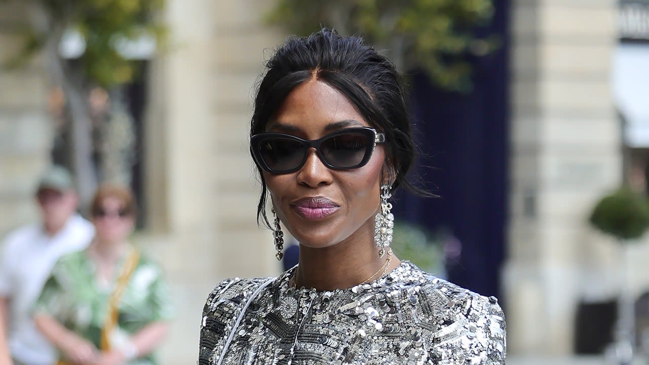 Naomi Campbell Pairs Chanel Couture With an Unexpected Shoe