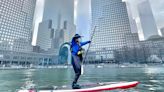 Jack Schlossberg, JFK's Grandson, Hops on a Paddleboard in N.Y.C. to Celebrate Passing the Bar Exam