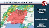 Tornado watches issued for several Florida counties as another cold front moves through
