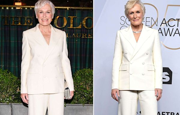 Glenn Close Rewears Ralph Lauren Suit from 2019 SAG Awards to Label's 2024 Show: See Her Sustainable Style Move!