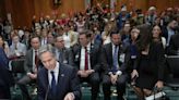 Protesters against war in Gaza interrupt Blinken repeatedly in the Senate