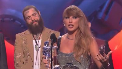 Taylor Swift Thanks Travis Kelce During VMA Awards Acceptance Speech