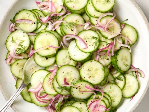 I Can’t Stop Making This “Perfect” Cucumber Salad