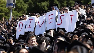 Pro-Palestinian protests dwindle on campuses as some U.S. college graduations marked by defiant acts