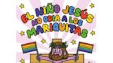 Investigados por exhibicionismo el autor y la editorial del cuento para colorear 'El Niño Jesús no odia a los mariquitas'