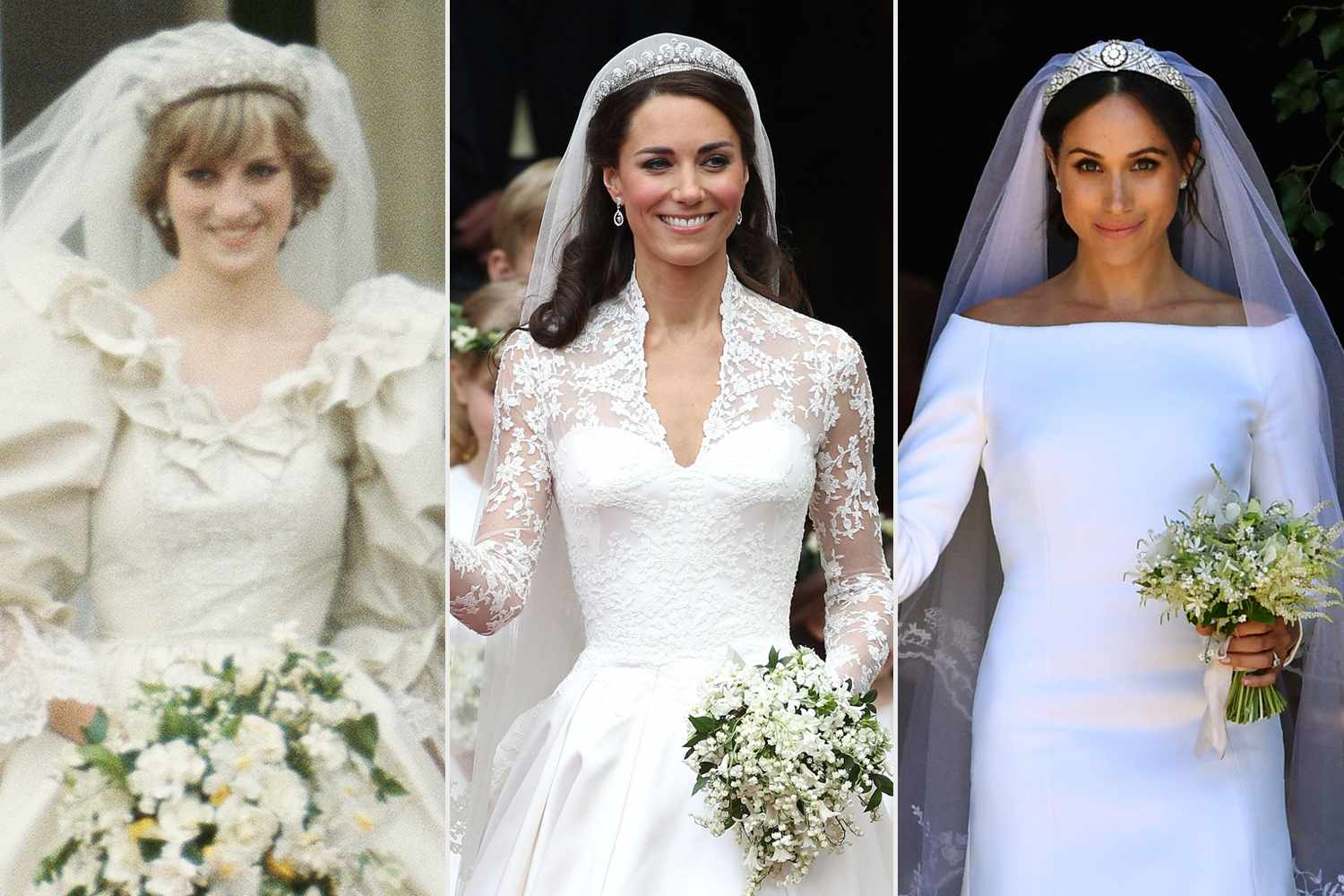 Why Kate Middleton and Meghan Markle Have Never Worn Princess Diana's Wedding Tiara...and Probably Never Will