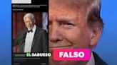 Falso que actor Morgan Freeman apoya un segundo mandato de Donald Trump