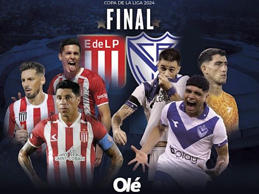 Estudiantes vs. Vélez, por la final de la Copa de la Liga: horario, cómo ver y posibles formaciones