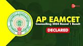 AP EAMCET Counselling 2024: Round 1 Seat Allotment Result Released At eapcet-sche.aptonline.in- Check Direct Link Here