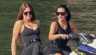 Kim and Khloe Kardashian host a fun holiday weekend in Idaho