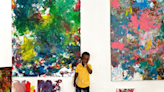 Toddler becomes world's youngest artist