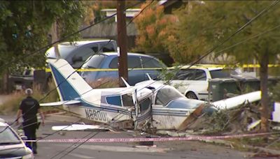 Neighbors Help Pilot After Hearing 'Loud Boom' from Small Plane Crash on California Street