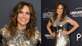 Mariska Hargitay Sparkles in Silver Self-Portrait Dress for ‘Law & Order: SVU’ 25th Anniversary Celebration