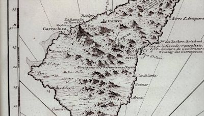 Garrachica, Oratava y La Coronte: así es como los antiguos cartógrafos representaban Tenerife