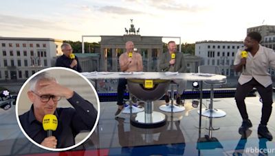 'Sorry, I was gone there for a minute!' Gary Lineker and Alan Shearer cry tears of laughter at Micah Richards BBC studio antics in front of Wayne Rooney