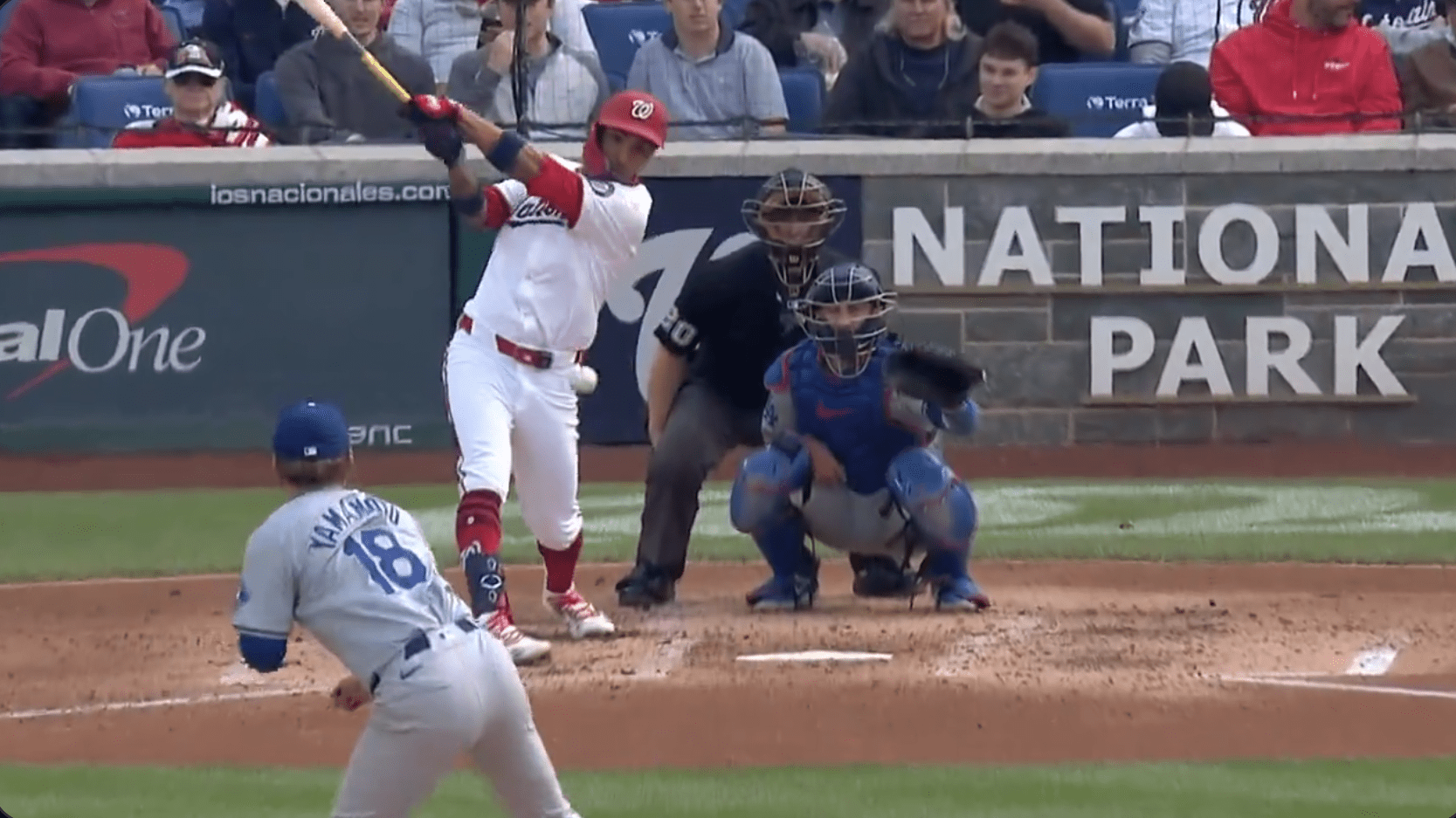 Dodgers' Yoshinobu Yamamoto Makes Miraculous Catch on 104.8 MPH Comebacker