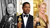 Films, people with most Oscar wins, actors with most nominations: See the lists