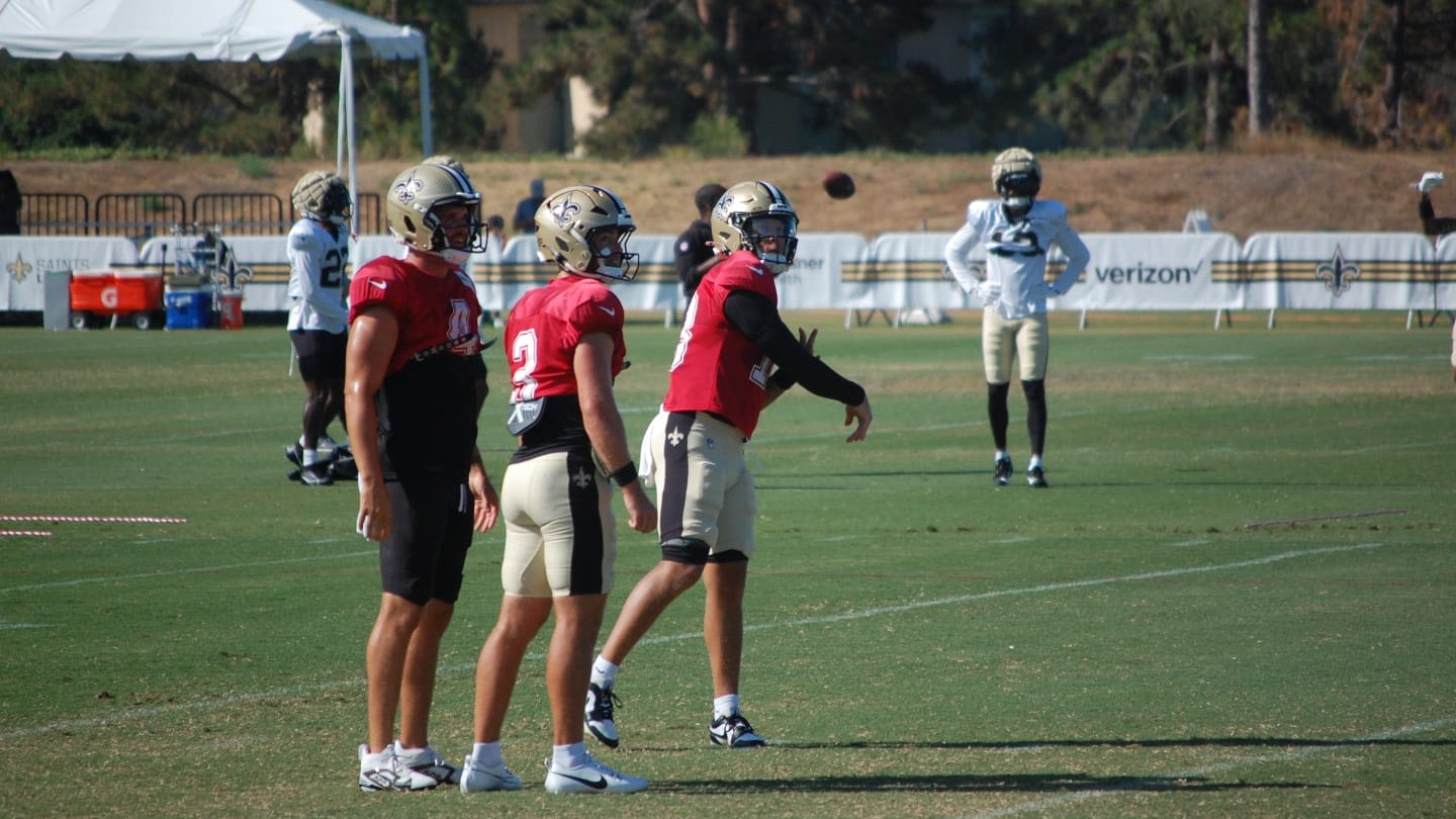 Saints Training Camp: Which Quarterback Stole the Show on Day 17?