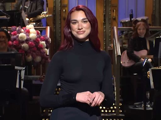 Dua Lipa's SNL Monologue Nods to Kristi Noem Shooting Her Puppy, as Jerry Seinfeld, Troye Sivan Cameo on Show