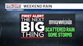 FIRST ALERT WEATHER - Couple showers still possible tonight and Sunday