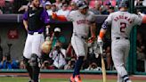 Astros use long ball to hammer Rockies, 8-2