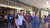 David Villa visita a la Selección antes de la final - MarcaTV