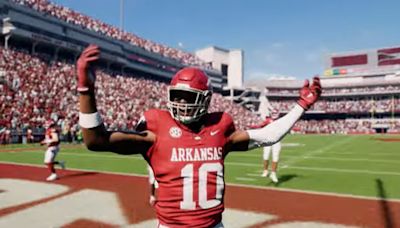 First look at the Arkansas Razorbacks in EA Sports College Football 25