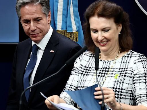 Diana Mondino se reúne con Antony Blinken en Washington para profundizar la relación bilateral entre Argentina y Estados Unidos