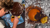 Campers Bake Choco Lava Cake In Oranges Over Fire, Internet Is Curious To Try It