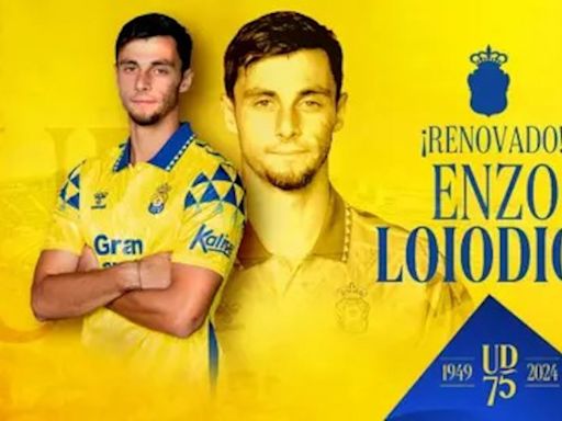 Enzo Loiodice, renovado hasta 2026