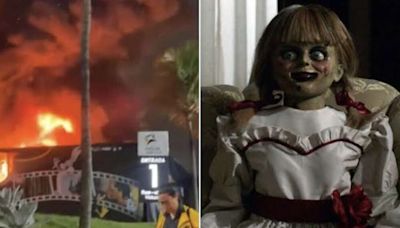 Boneca Annabelle original estava em shopping no Rio que pegou fogo