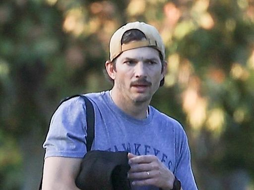 Ashton Kutcher and Mila Kunis take their kids out separately in LA