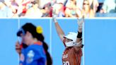 Texas softball team routs Florida, within one win of WCWS title series