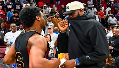 LeBron James Trash-Talks Son Bronny During Training; Rob Pelinka Reveals