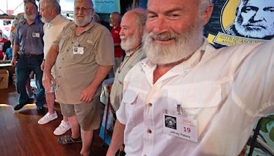 Hemingway hopefuls compete for look-alike title in Key West