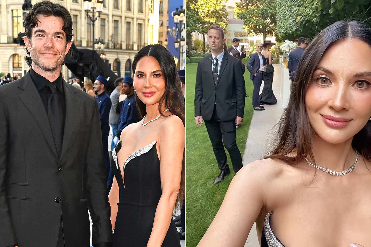 Olivia Munn Attends Vogue World: Paris with John Mulaney — and a Bodyguard to Protect Her 82 Diamonds!