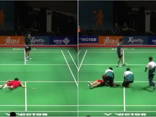 Video: un jugador de 17 años murió en pleno partido de badminton tras descompensarse