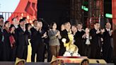 台灣燈會高鐵燈區開幕 蔡總統、陳建仁出席 (圖)