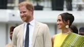 Britain's Prince Harry, Duke of Sussex, and his wife, Meghan, Duchess of Sussex, travelled to Lagos after their trip to Abuja